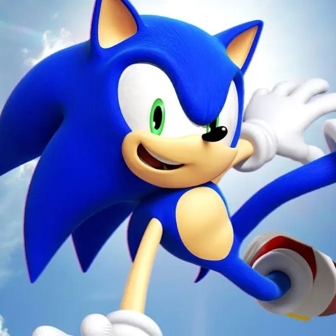 giocattoli di sonic
