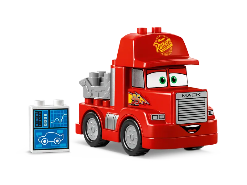 Lego Duplo Mack al circuito
