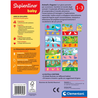 Montessori Baby - Animali E Sagome