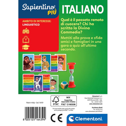 Sapientino Piu - Carte Italiano
