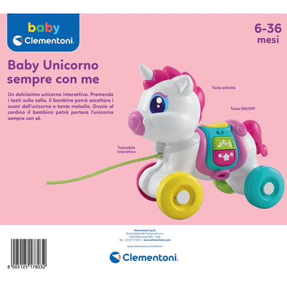 Pull Along Baby Unicorn