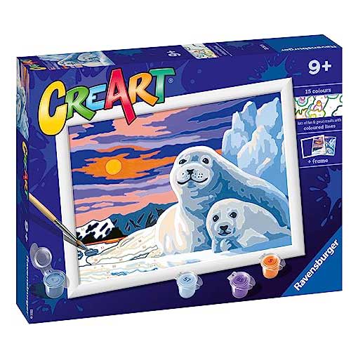 Creart Foche Sul Ghiaccio