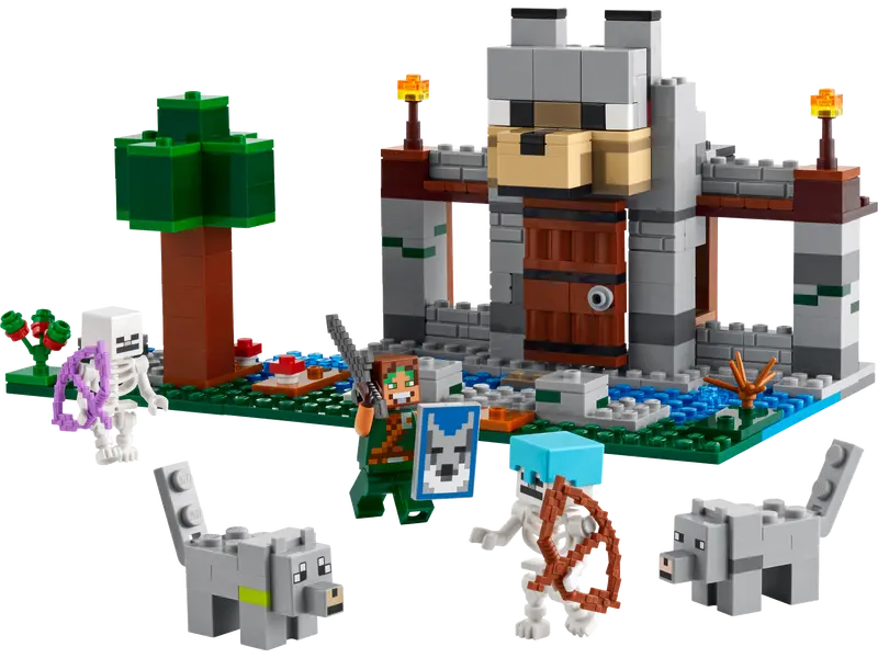 Lego Minecraft Castello Del Lupo