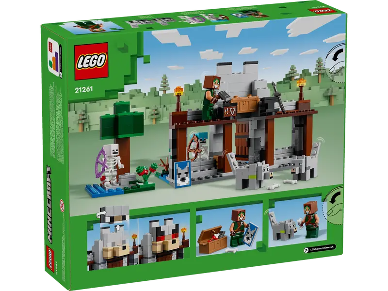 Lego Minecraft Castello Del Lupo