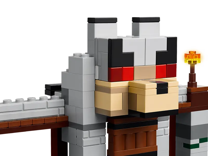 Lego Minecraft Castello Del Lupo