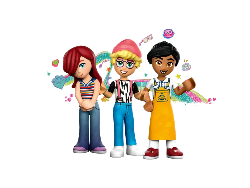 Lego Friends Caffè Di Heartlake City