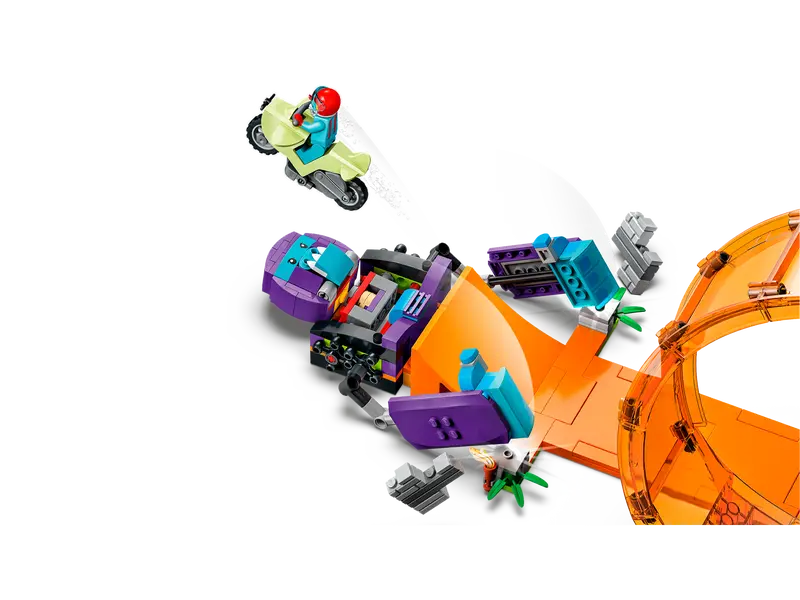 Lego City Giro Della Morte Scimpanzé