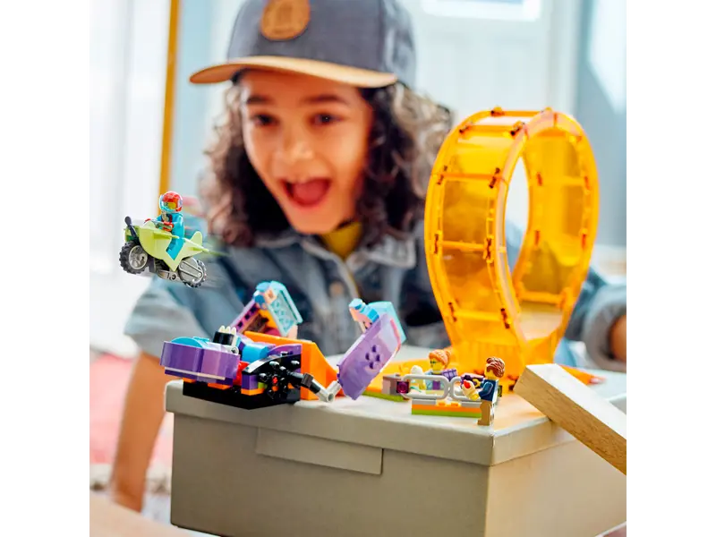 Lego City Giro Della Morte Scimpanzé