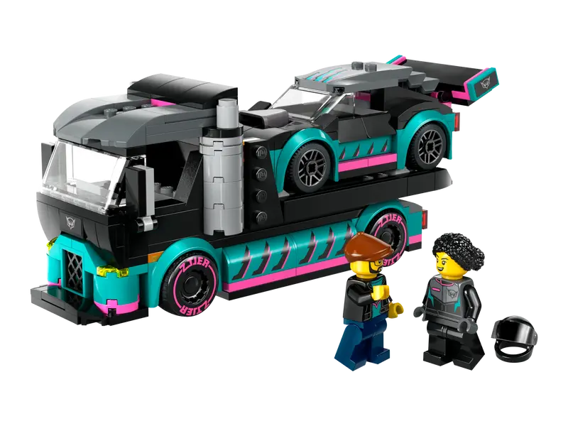 Lego City Auto Da Corsa E Trasportatore