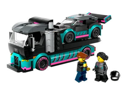 Lego City Auto Da Corsa E Trasportatore