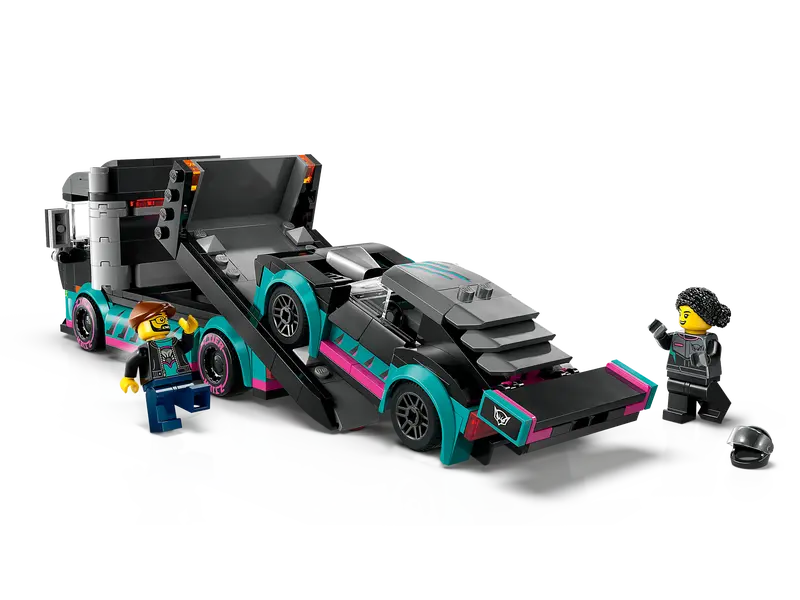 Lego City Auto Da Corsa E Trasportatore