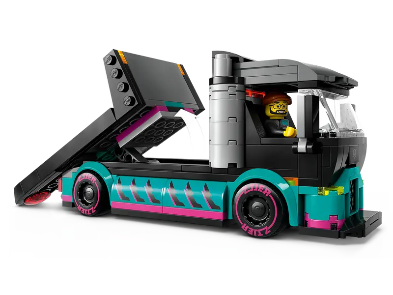 Lego City Auto Da Corsa E Trasportatore