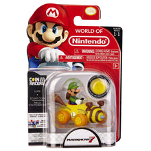 Nintendo Super Mario Macchinine Coin Racers - Luigi