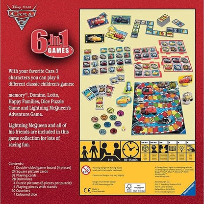 Disney Cars 6 giochi in 1