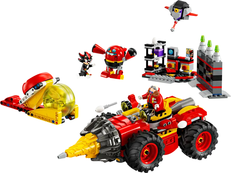 Lego Sonic Super Sonic Vs Egg Drillster