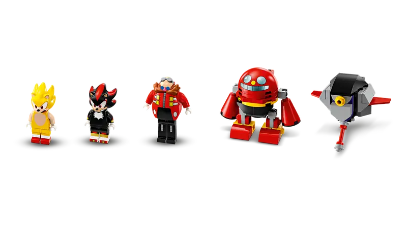 Lego Sonic Super Sonic Vs Egg Drillster