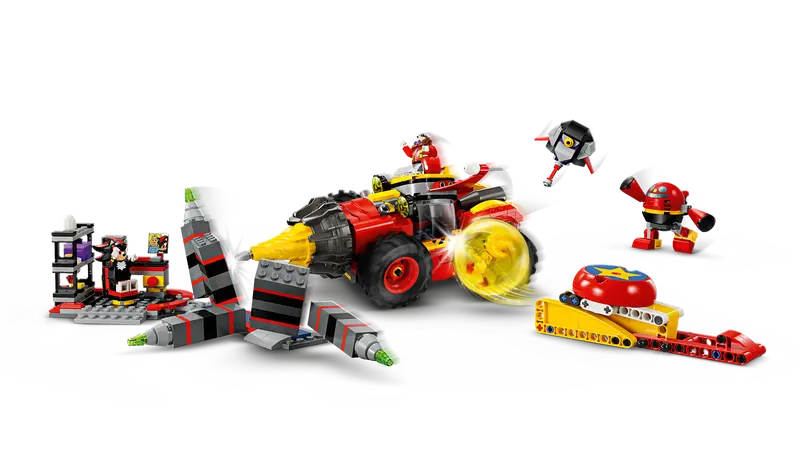 Lego Sonic Super Sonic Vs Egg Drillster