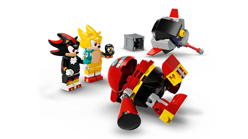 Lego Sonic Super Sonic Vs Egg Drillster