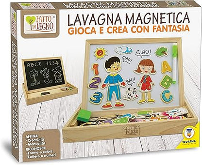 Lavagna Magnetica in Legno