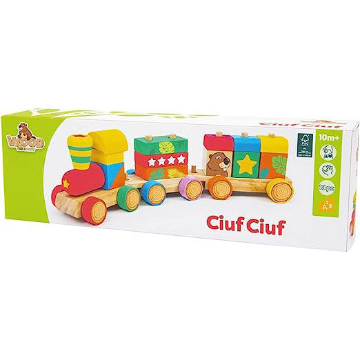 Trenino Cubetti Colorati