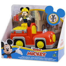 Mickey -  Veicolo con Personaggio Pompiere