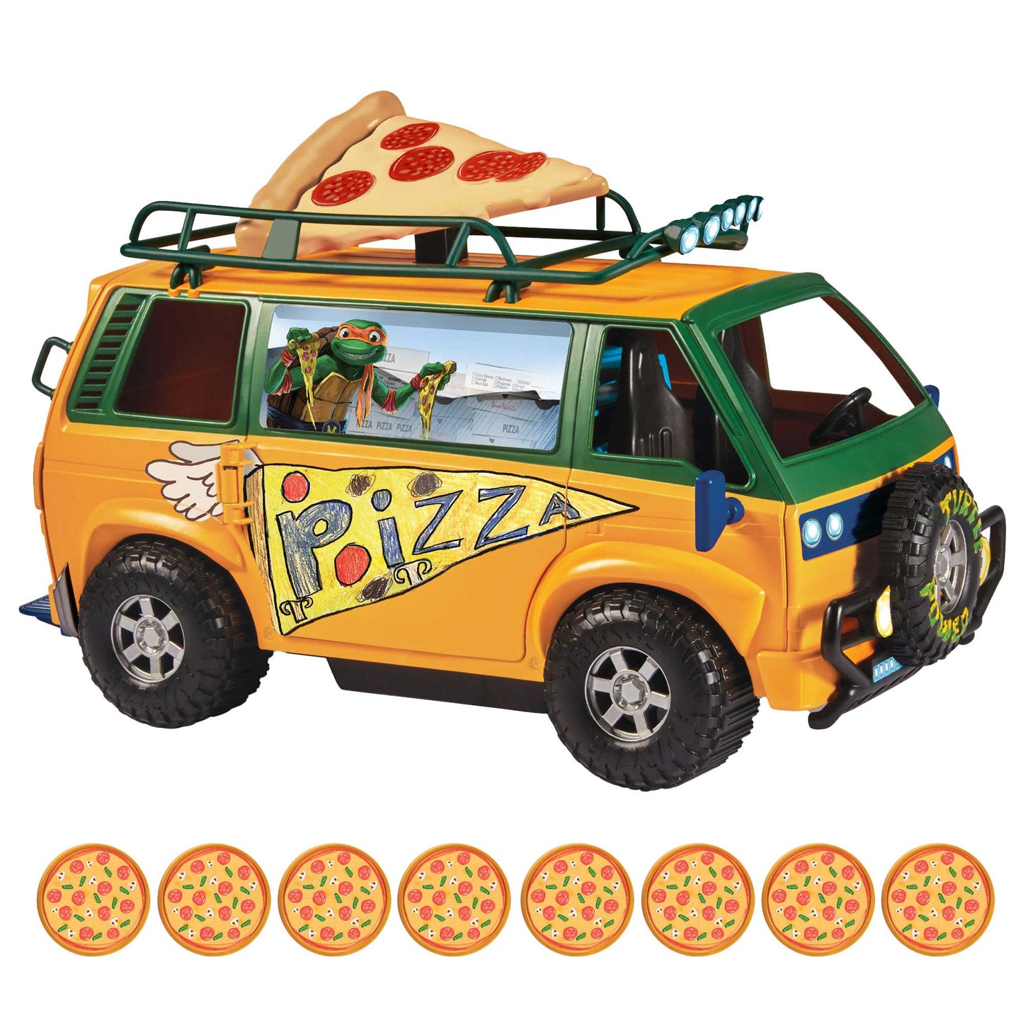 Tartarughe Ninja - Turtles Veicolo Lancia Pizze