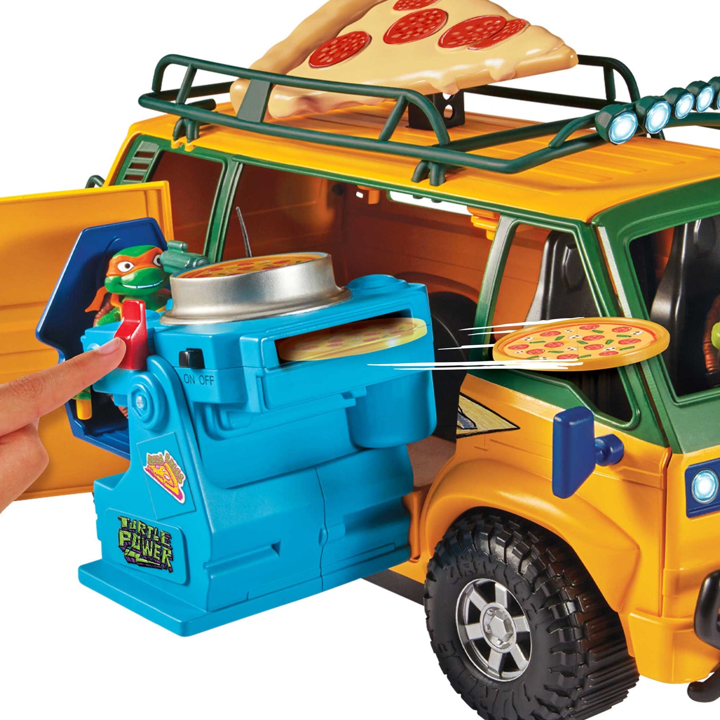 Tartarughe Ninja - Turtles Veicolo Lancia Pizze