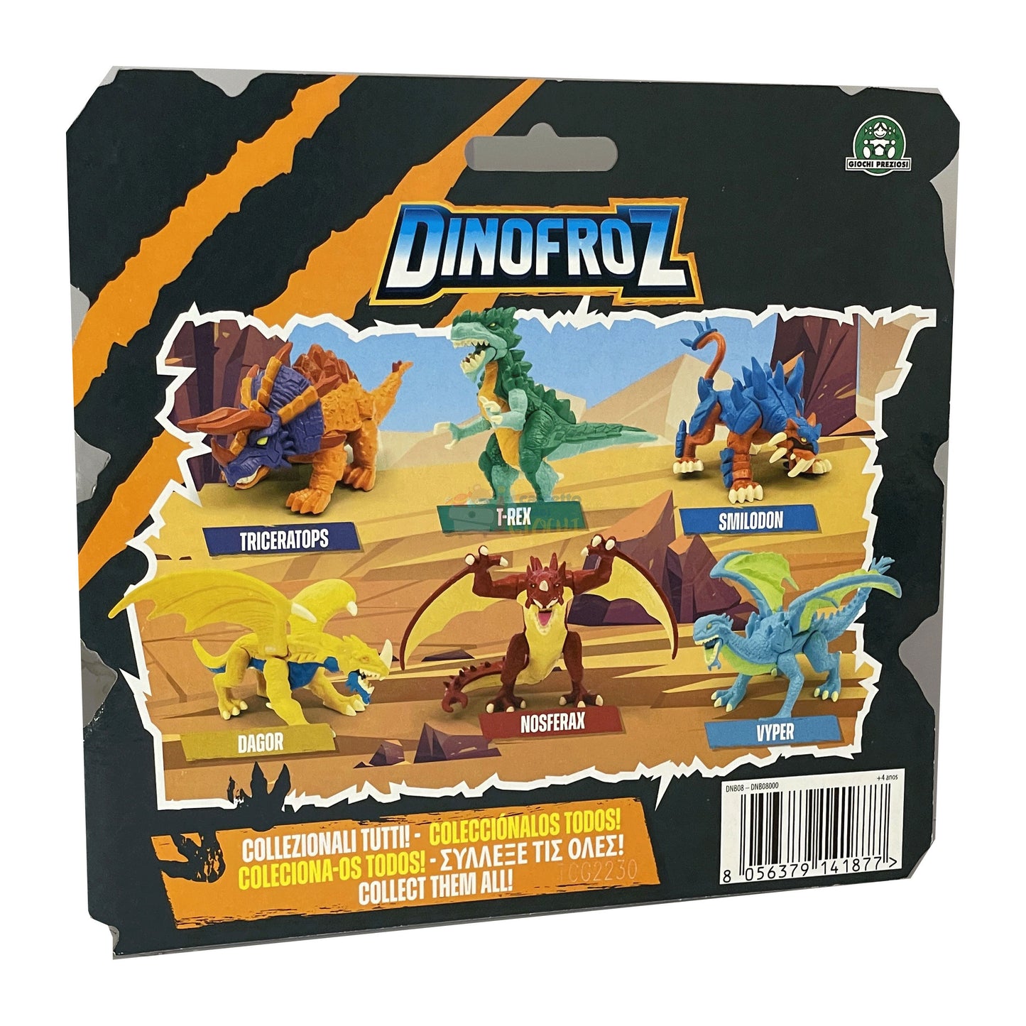 Dinofroz - Personaggio 12 cm Smilodon