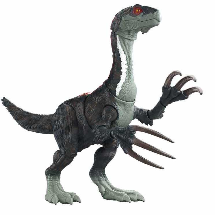 Jurassic World Dominion - Therizinosauro attacco tagliente con attacchi e suoni