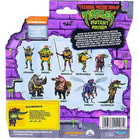 Tartarughe Ninja - Turtles Action Figure Leatherhead